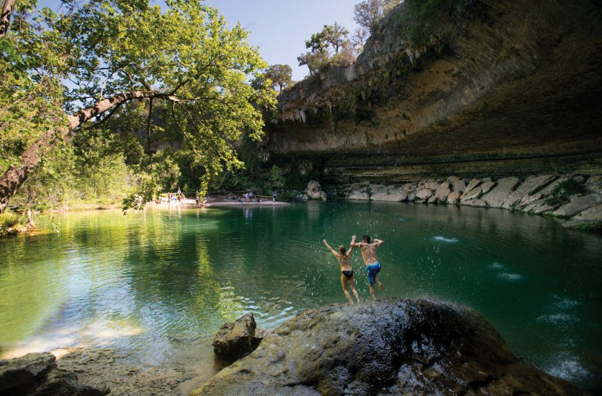 Hamilton Pool, Texas, USA